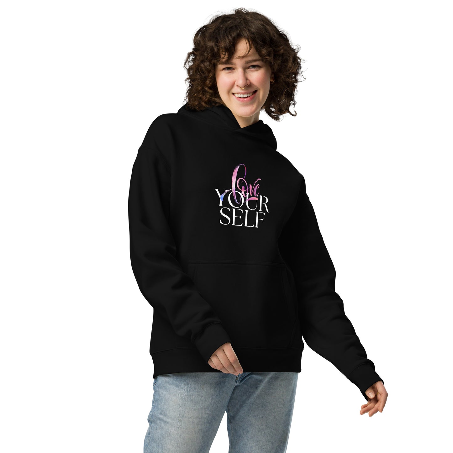 Oversized hoodie Love Yourself
